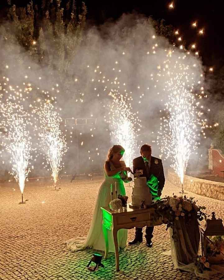 Fogo de artifício no casamento! Sim ou não? - 1