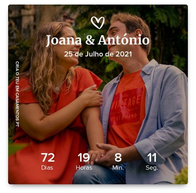 AGORA VAI! Partilha a tua contagem regressiva! - 1