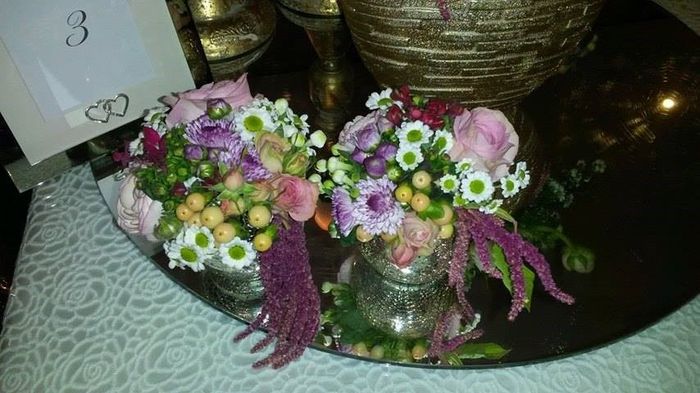 decoraçao das mesas