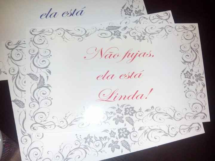 placa noiva