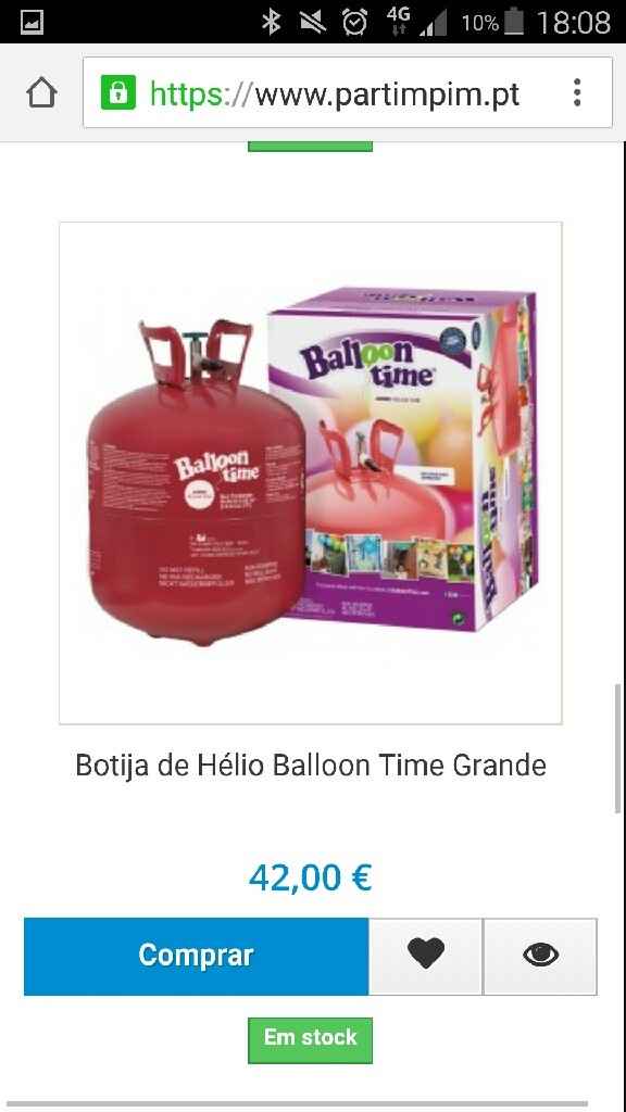Balões - 1