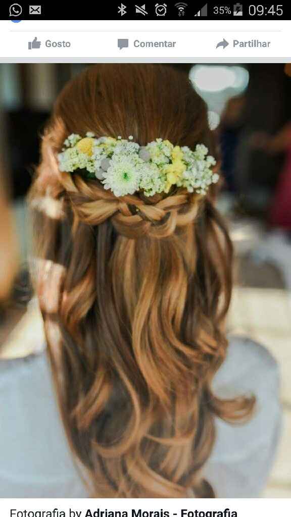Penteado semi-preso - 3