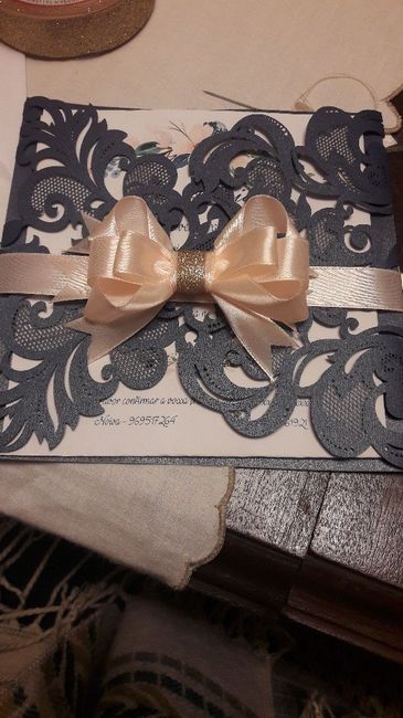 o nosso Convite! 😍 - 2