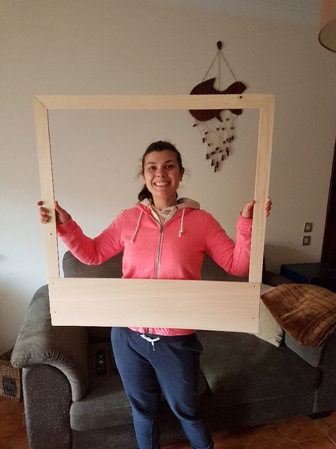 Moldura gigante para tirar fotos - 1