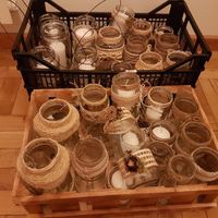 Frascos decorativos e cesto das alianças check ✔ - 2