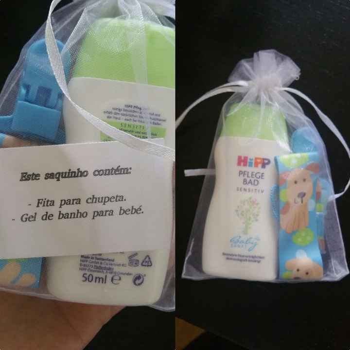 Lembranças para bebes