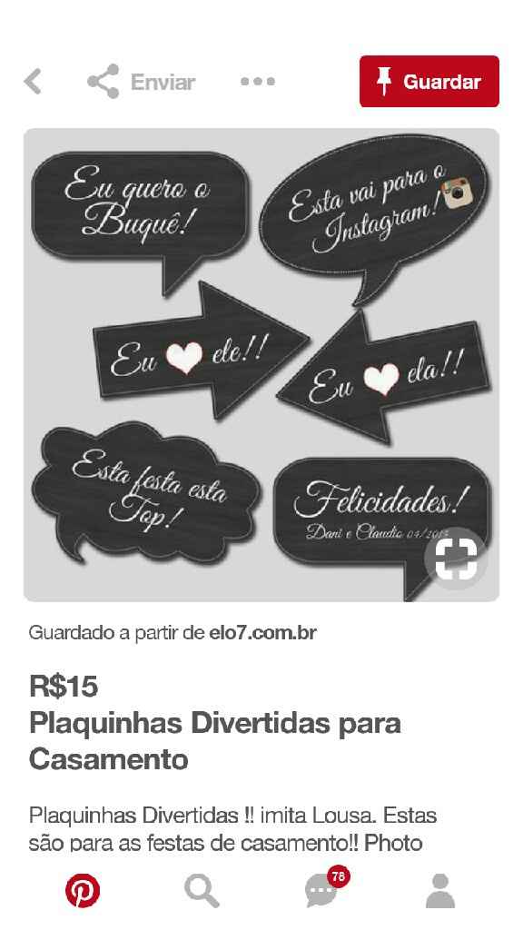 Photoboot e placas - 2