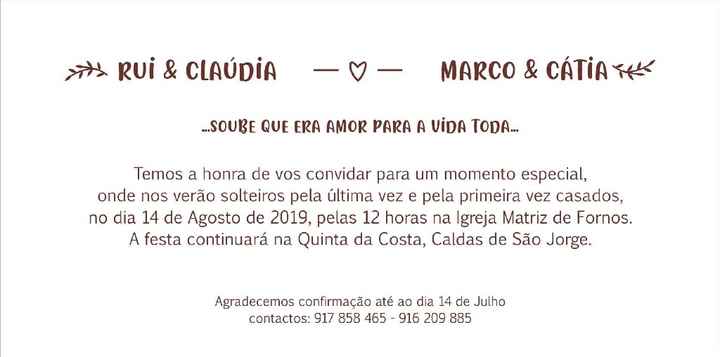 Convites ♡ - 2
