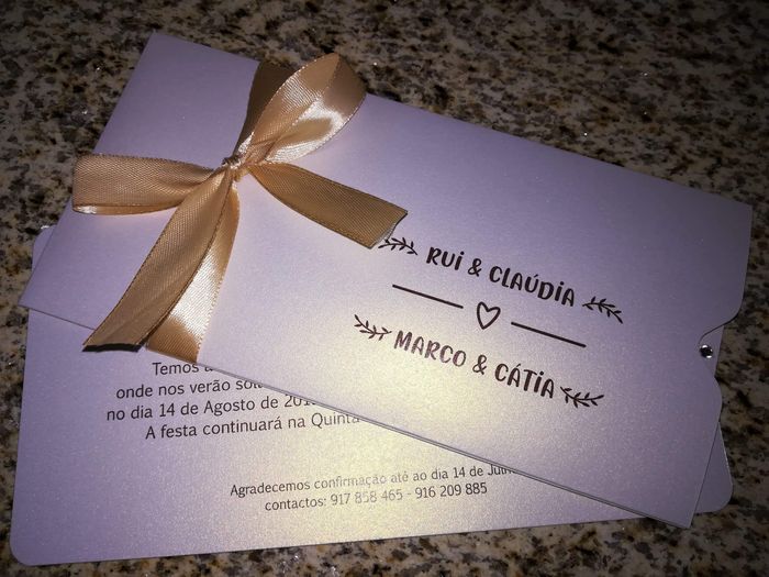Vais entregar algum convite de casamento no Natal? 1