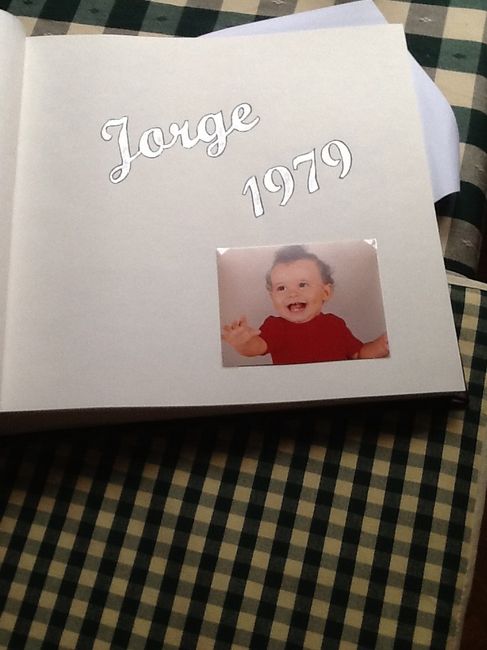 Livro de honra/album de casamento