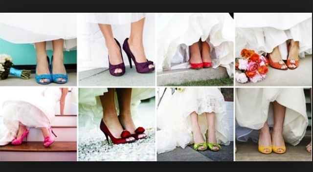 Sapatos de noiva diferentes :) - 1