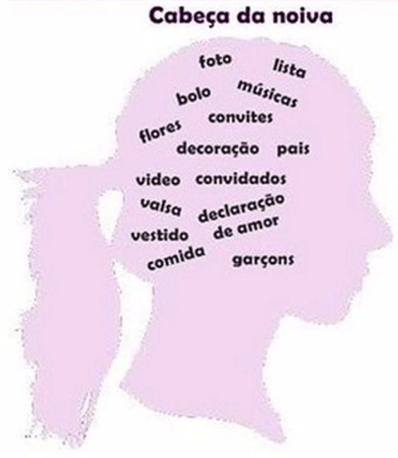 cabeça noiva