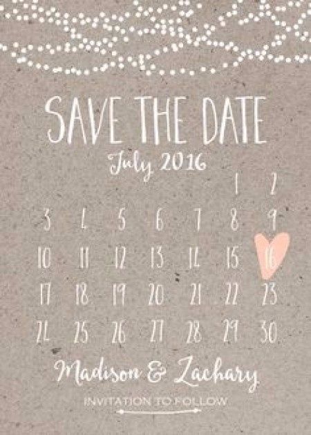 save the date