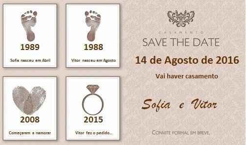 Save the date
