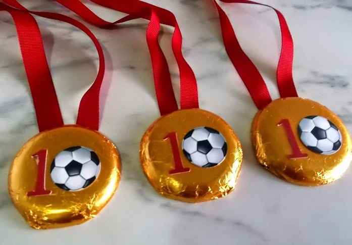medalhas futebol