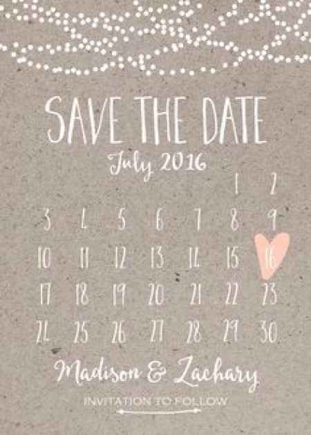 save the date