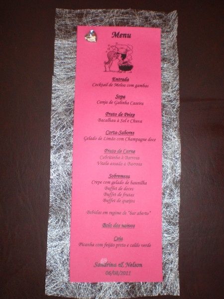 para por o menu