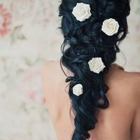 O penteado escolhido