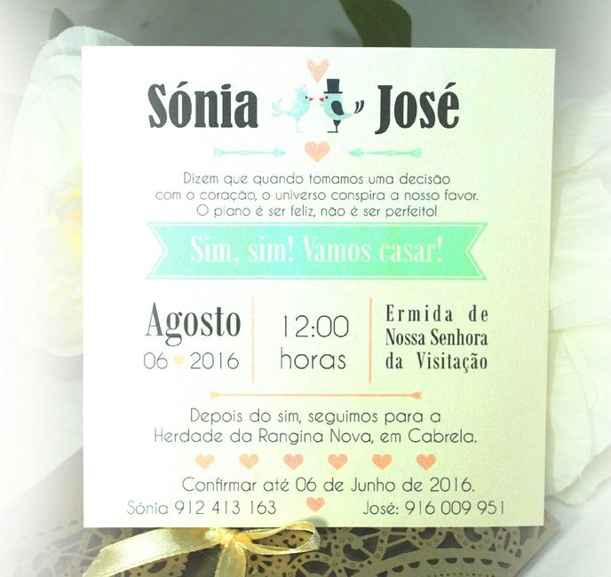 O nosso convite, igreja e quinta! - 5