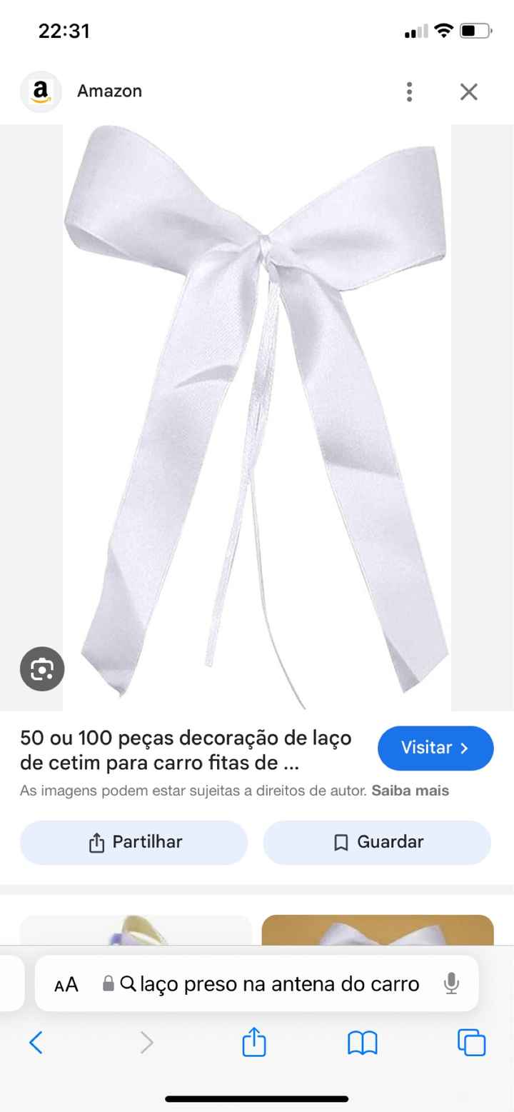 Laços para carros - 1