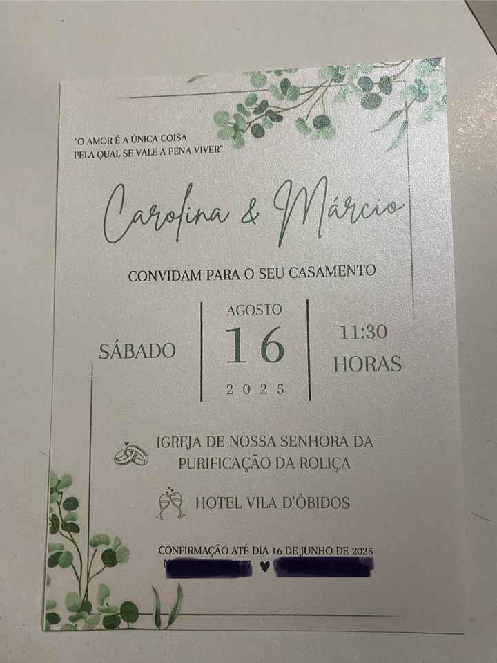Convites 💌 - 3