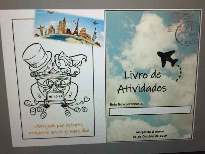 Livro de atividades para os mais pequenos - 1
