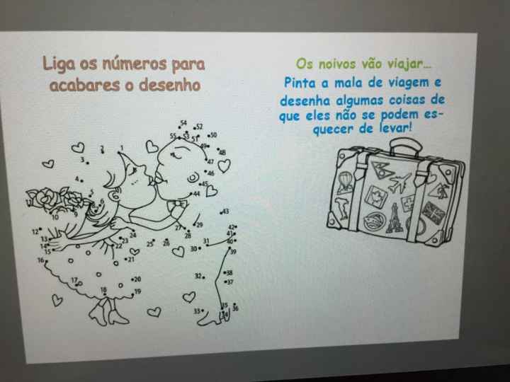 Livro de atividades para os mais pequenos - 3