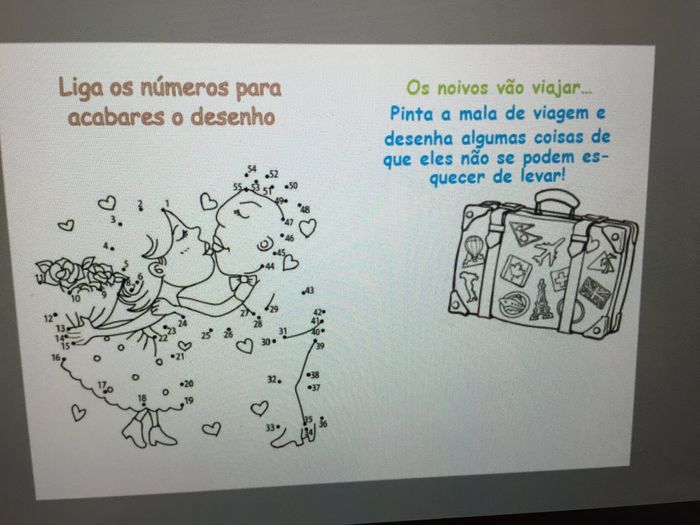 Livro de atividades para os mais pequenos - 3