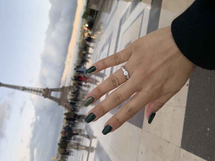 Bora partilhar o nosso anel de noivado? 💍😍 - 1