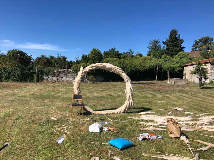 Arco circular para altar - 2