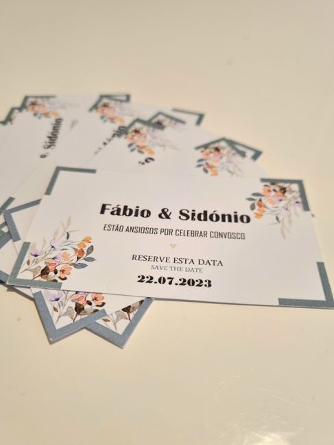 Vamos contar com um save the date 2
