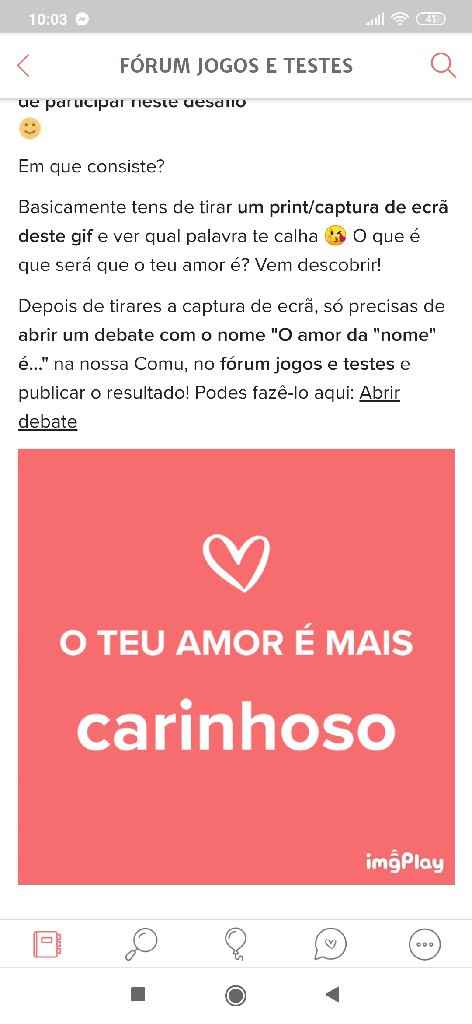 o amor da Vanessa é... - 1
