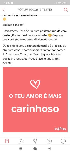 o amor da Vanessa é... 1