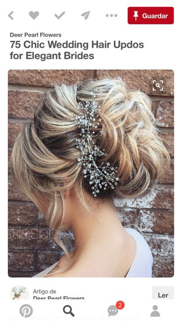 Penteado de noiva 👰 - 4