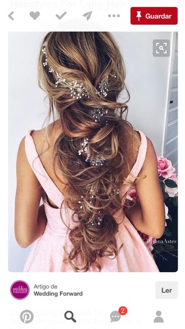 Penteado de noiva 👰 - 5