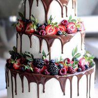 Branco ou com cor: o bolo de casamento! - 1