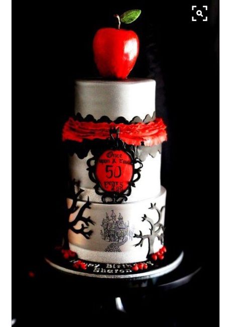 Bolos tema branca de neve - 7