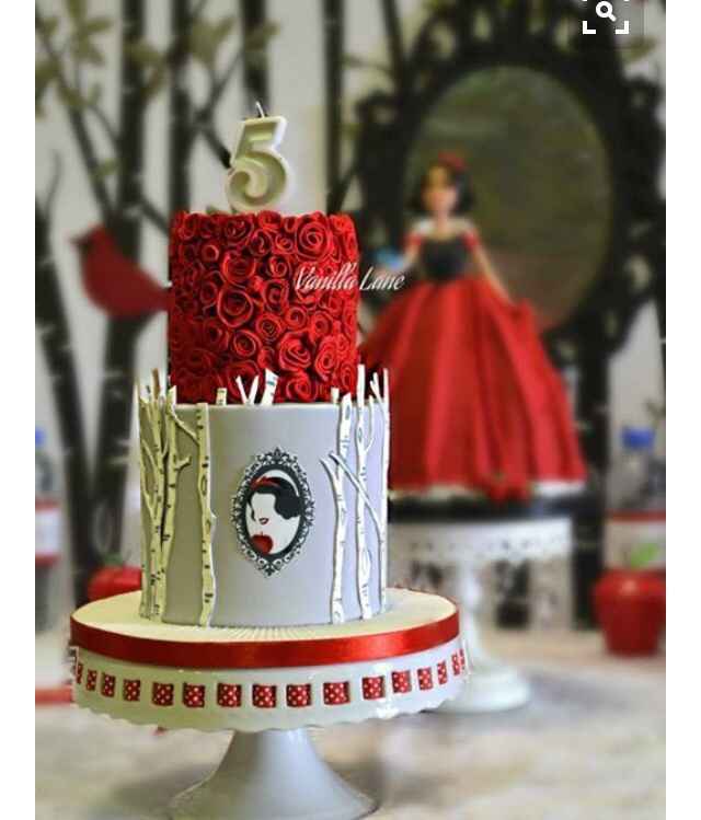 Bolos tema branca de neve - 1