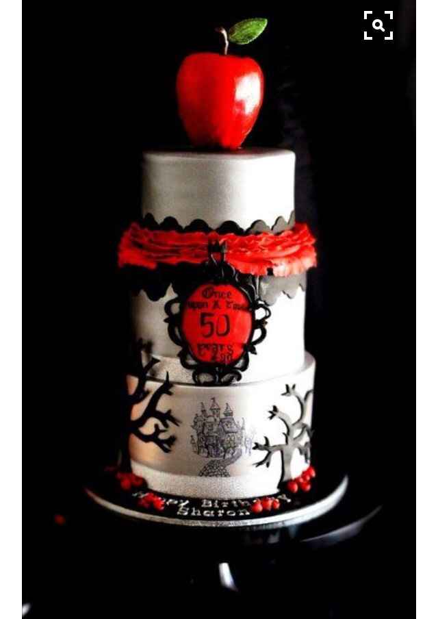 Bolos tema branca de neve - 7