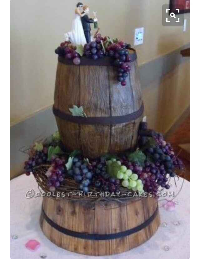 Bolos tema vinho - 6