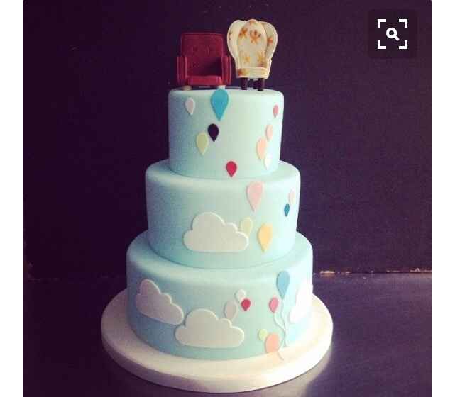 Bolos tema "up altamente" - 2