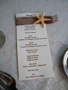 Ementas de casamento - 3