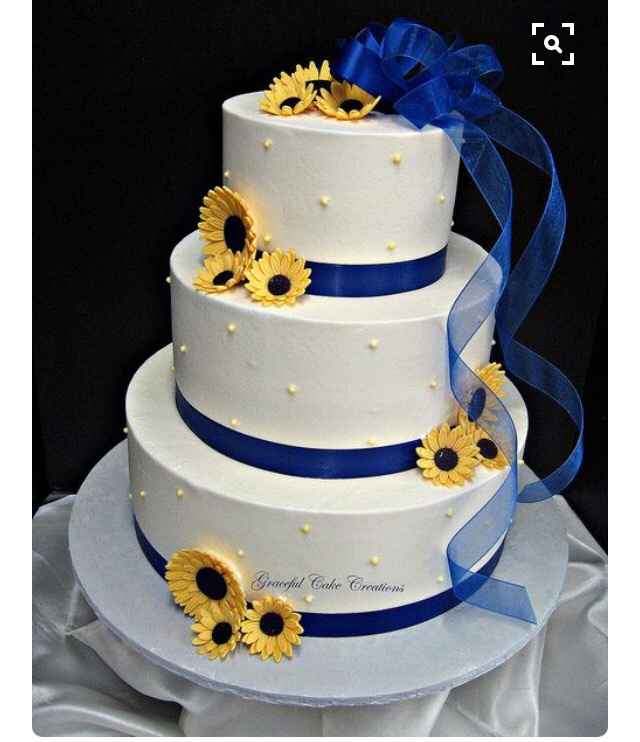Bolos - branco, azul marinho e amarelo - 7