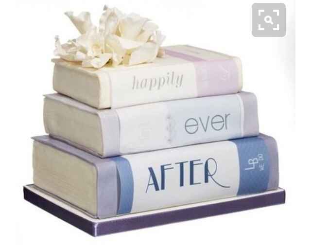 Bolos tema livros - 7