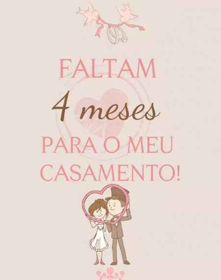 Faltam 4 meses!!! - 1