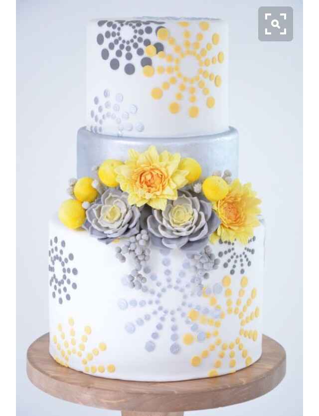 Bolos - cinza e amarelo - 2