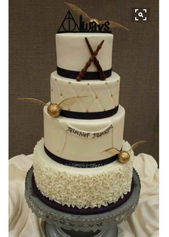 Bolos tema "harry potter" - 5