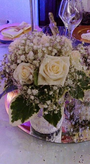 Detalhe arranje floral