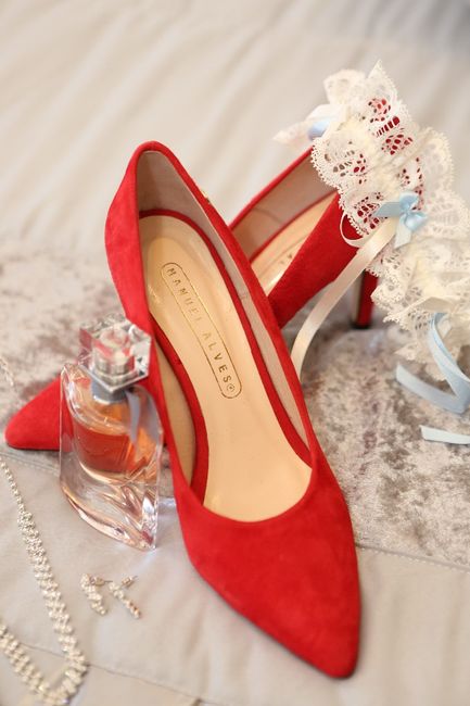 Sapatos vermelhos