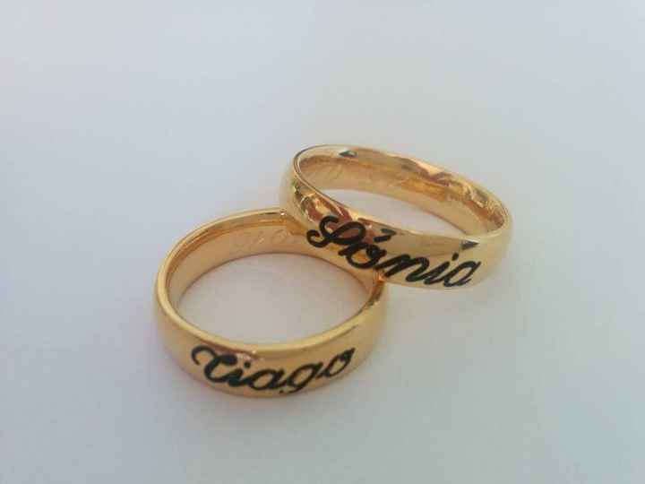 Alianças prontas - 1